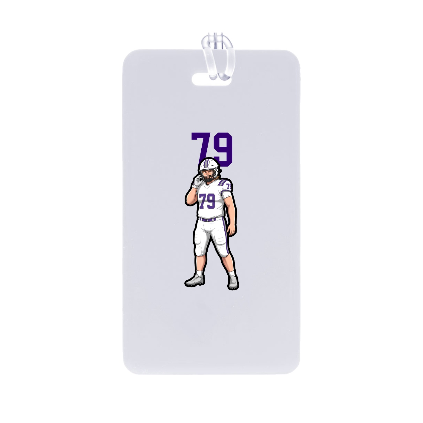 Bag Tag — Number Top in Classic