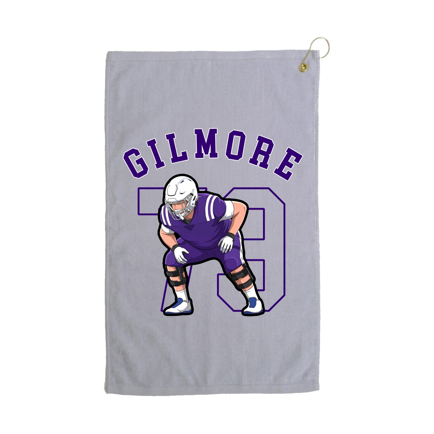 Golf Towel — Shirsey Arch in Grey