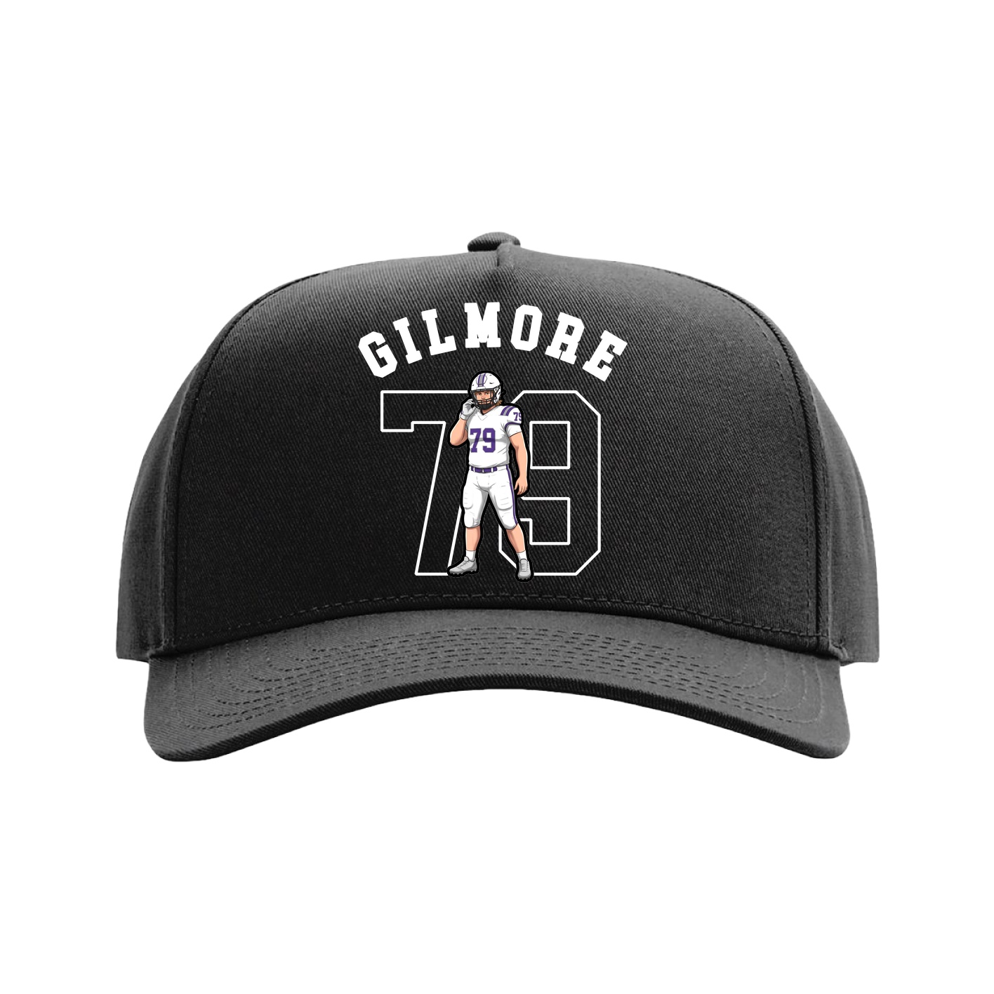 Full Fabric Five-Panel Champ Cap