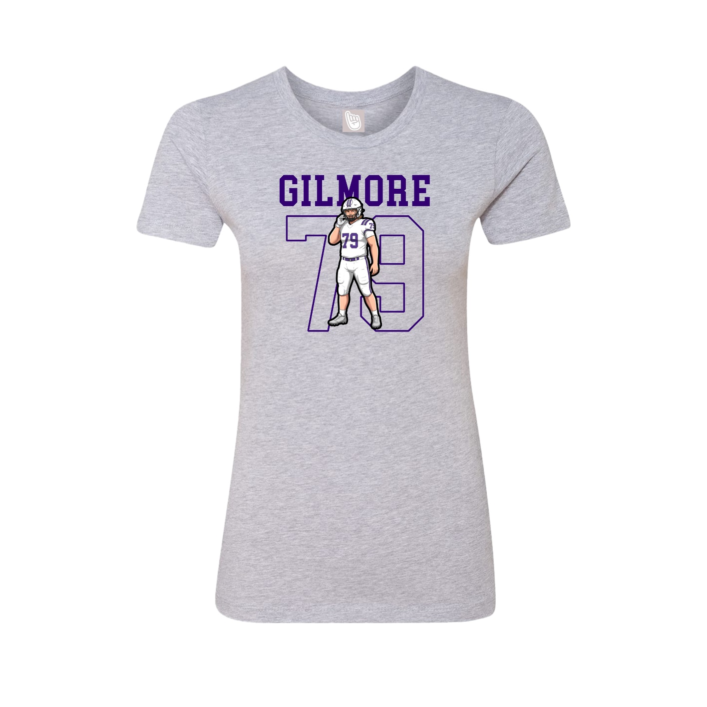 Fitted Women's Tee — Shirsey in Grey