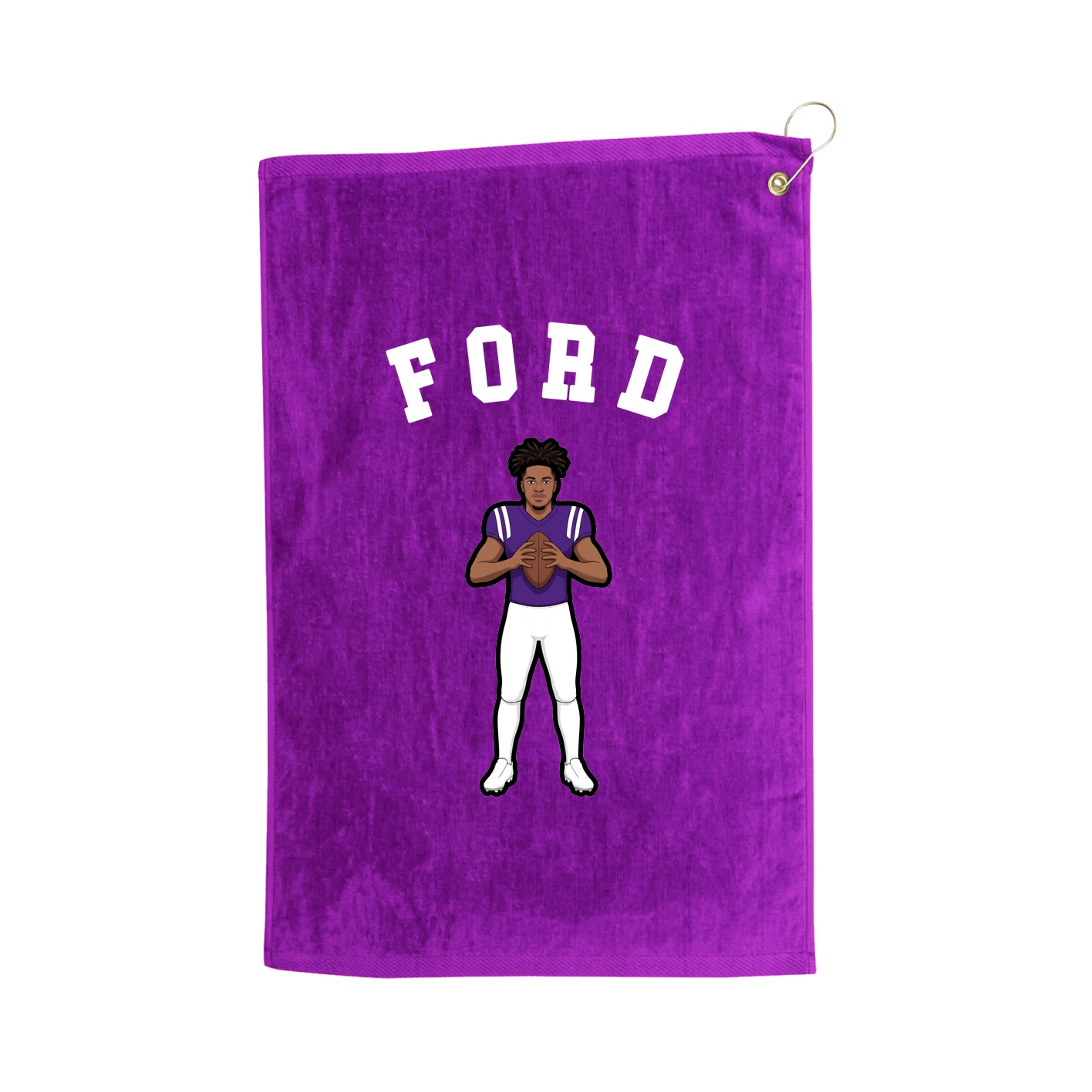 Golf Towel — Shirsey Arch in Purple