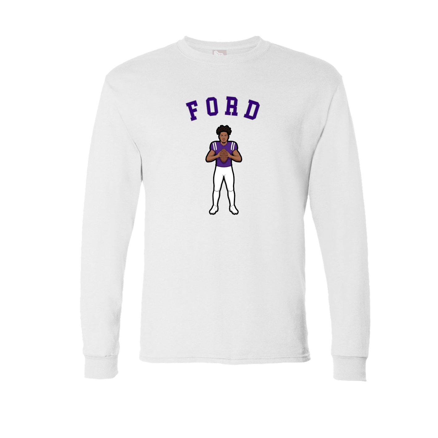 Long Sleeve Tee — Shirsey Arch in White
