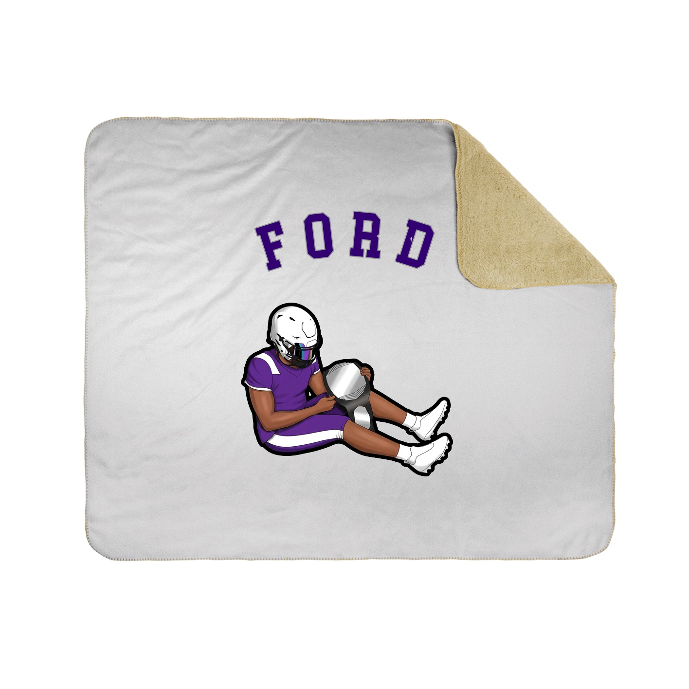 Throw Blanket — Shirsey Arch in White