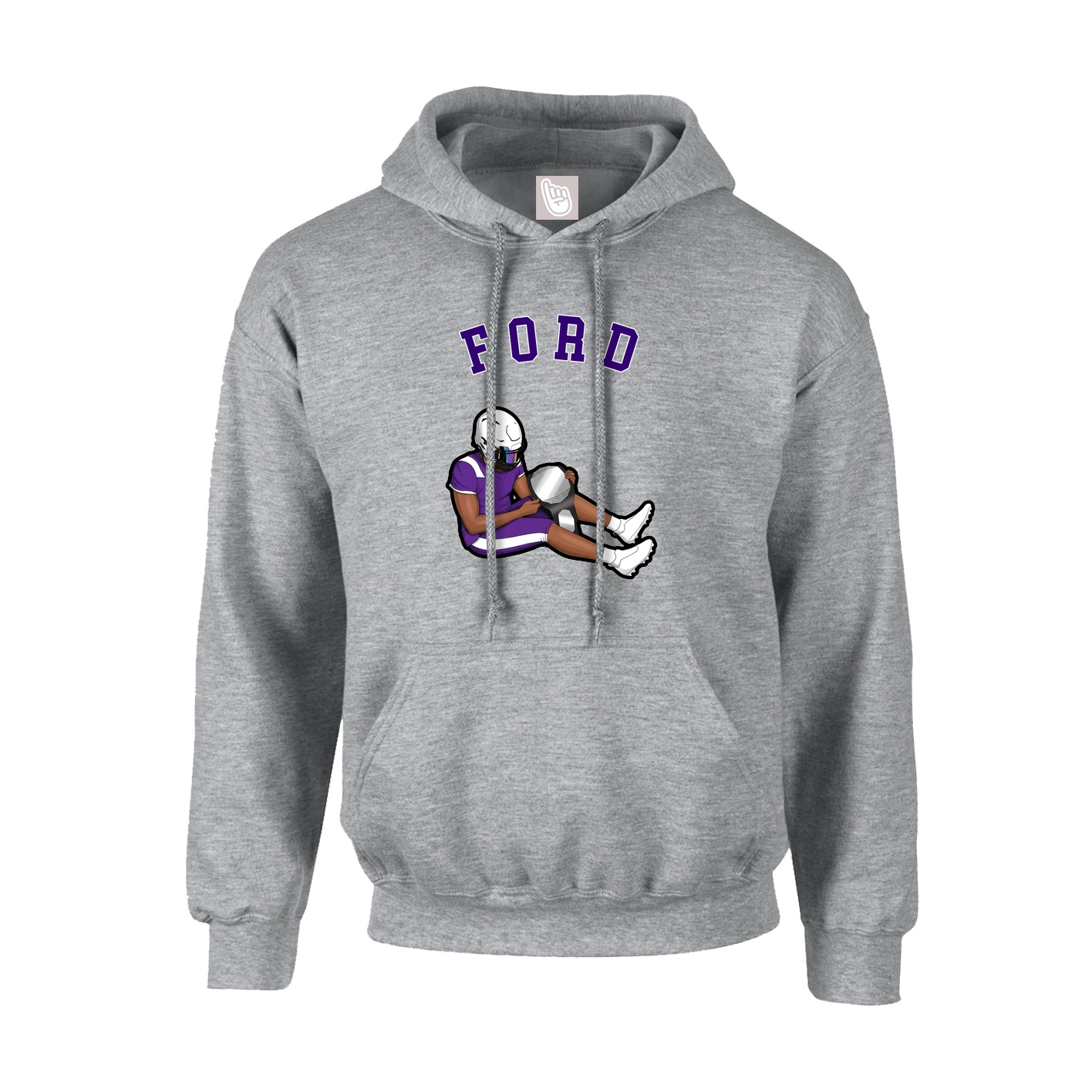 Hoodie — Shirsey Arch in Grey
