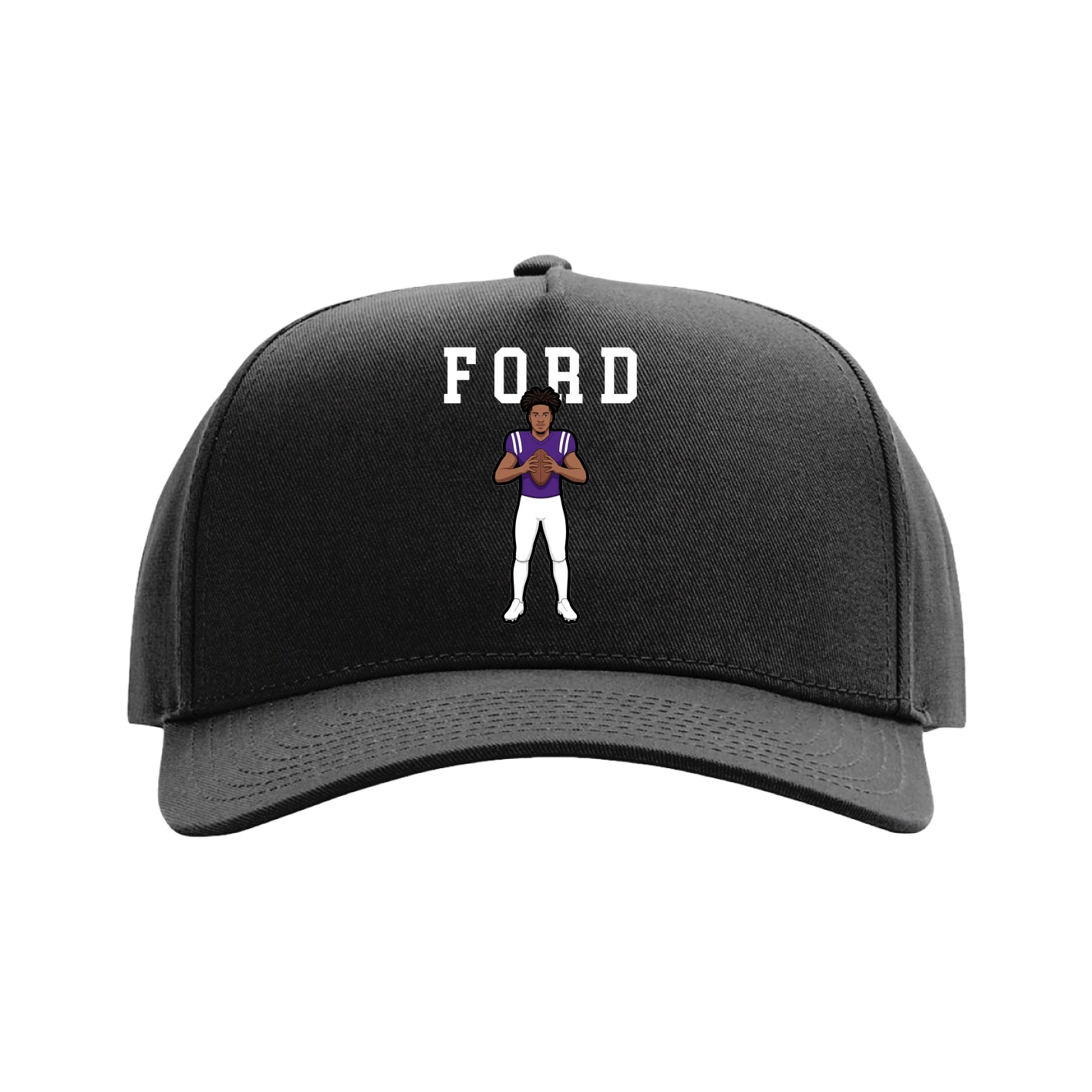Full Fabric Five-Panel Champ Cap