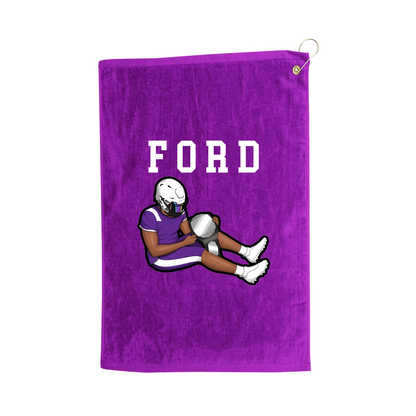 Terry Velour Golf Towel
