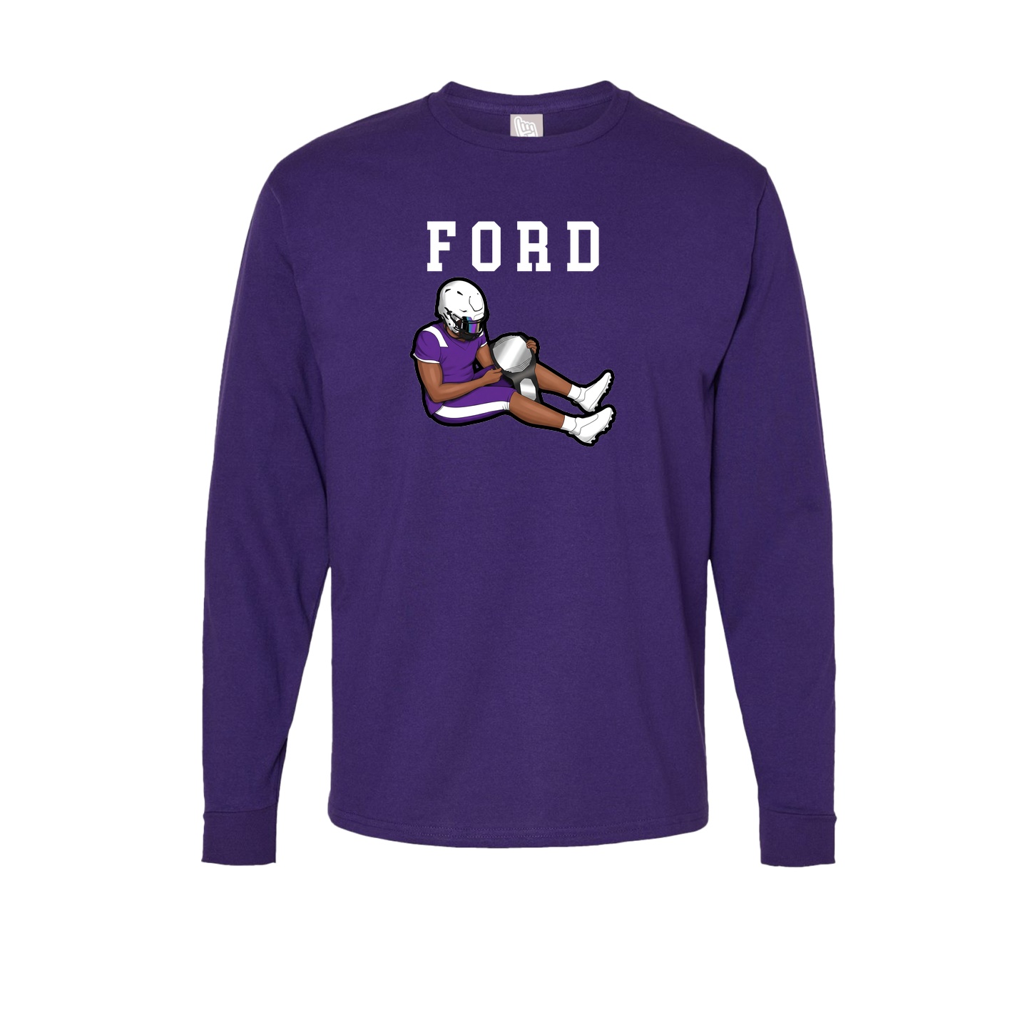 Long Sleeve Tee — Shirsey in Purple