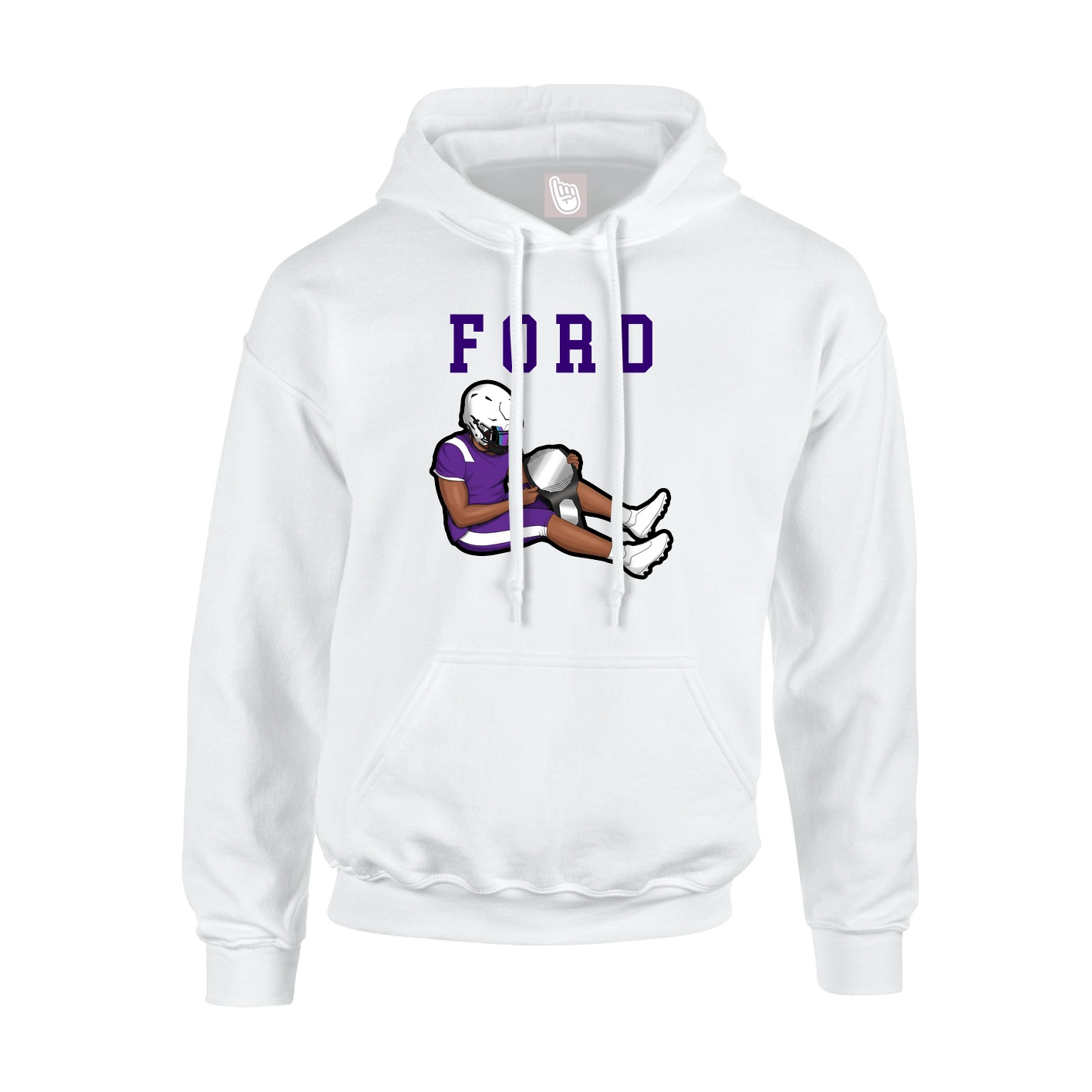 Youth Hoodie — Shirsey in White