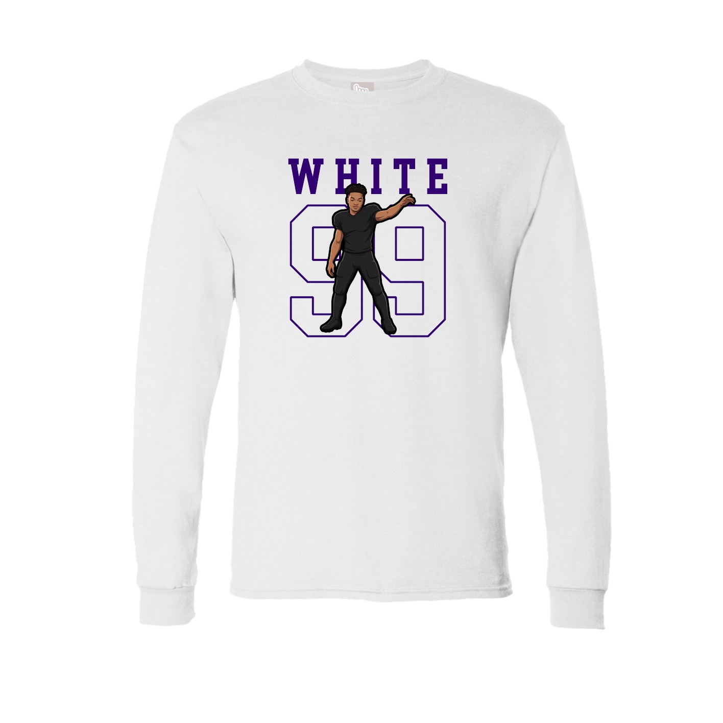 Long Sleeve Tee — Shirsey in White