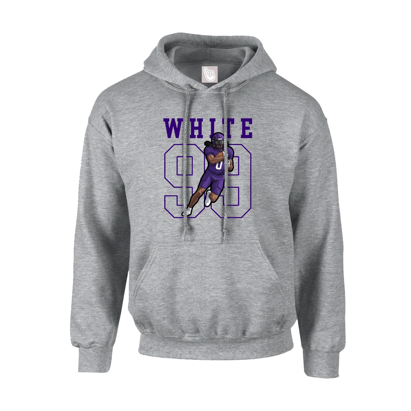 Hoodie — Shirsey in Grey