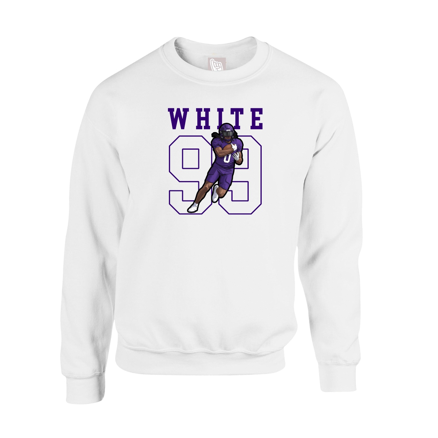 Fleece Crew — Shirsey in White