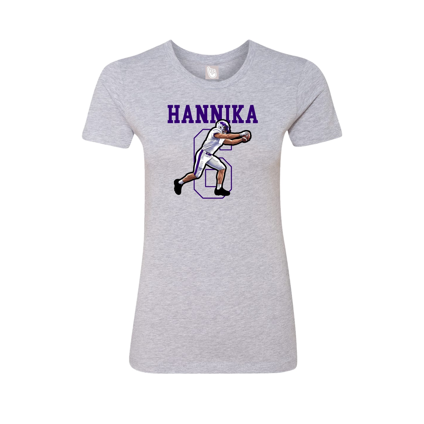 Fitted Women's Tee — Shirsey in Grey