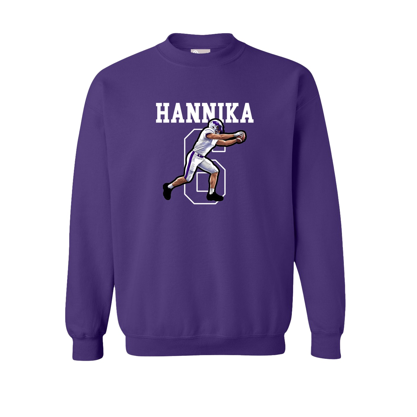 Fleece Crew — Shirsey in Purple