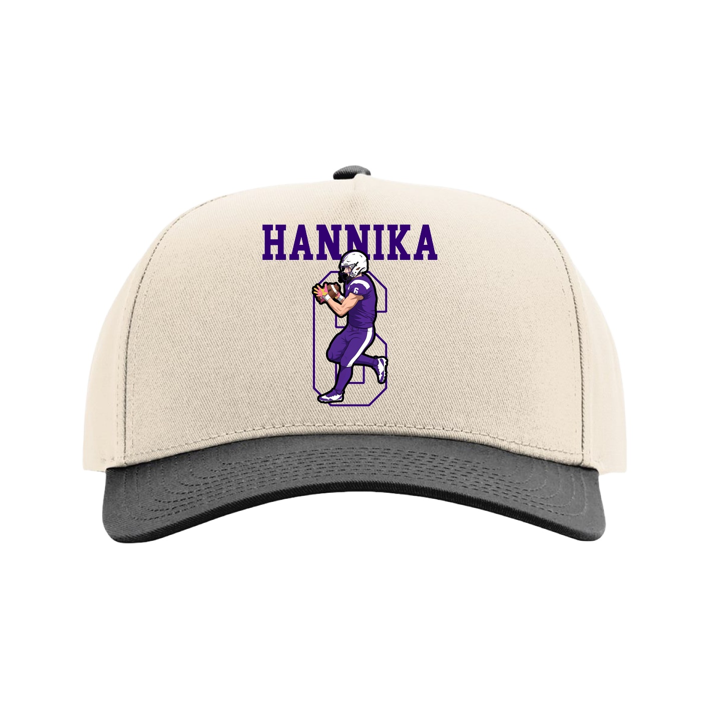Full Fabric Five-Panel Champ Cap