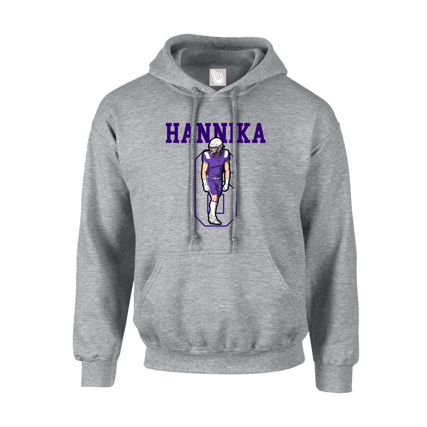 Hoodie — Shirsey in Grey