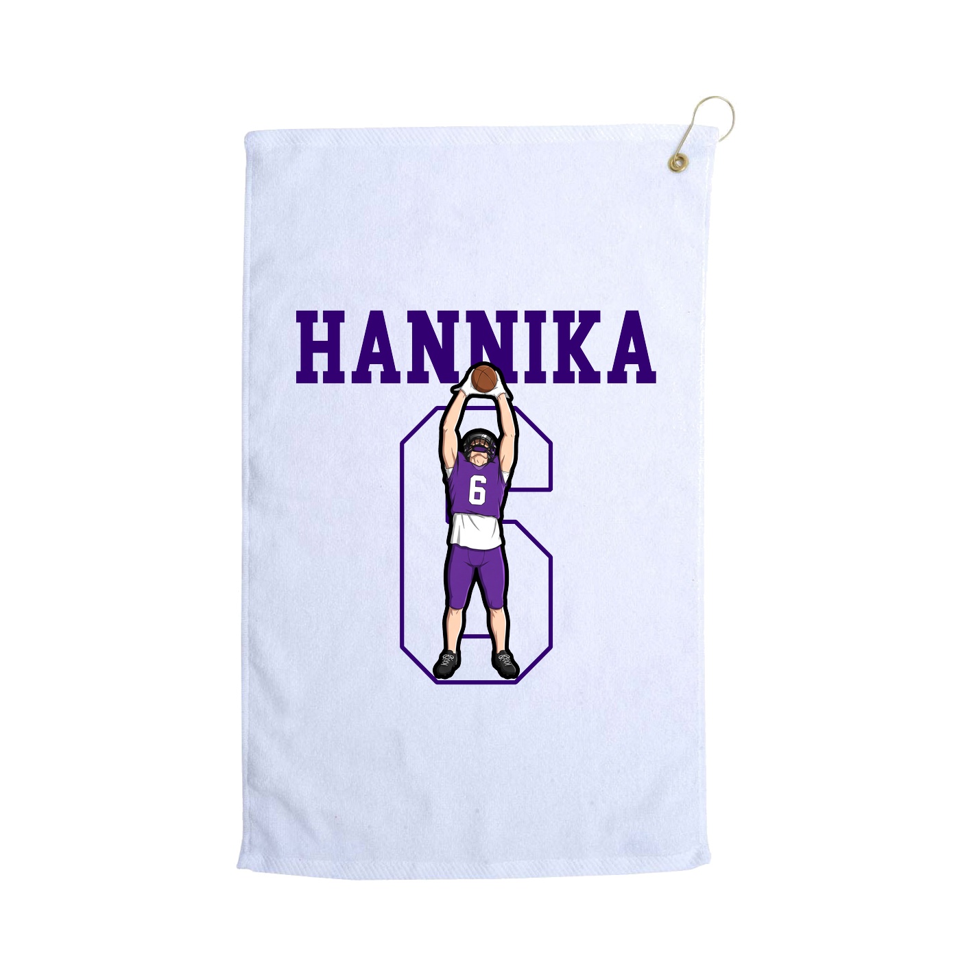Golf Towel — Shirsey in White