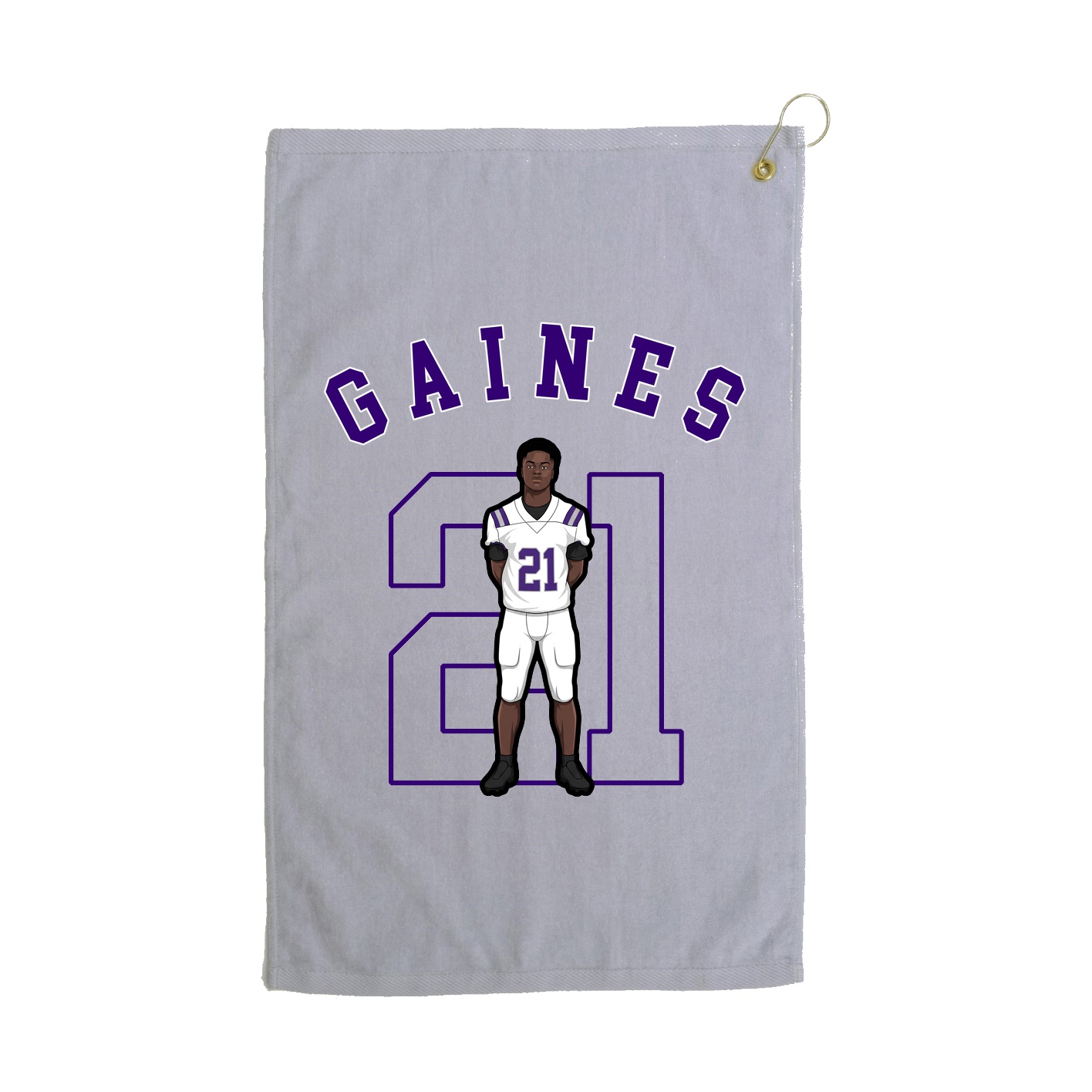 Golf Towel — Shirsey Arch in Grey