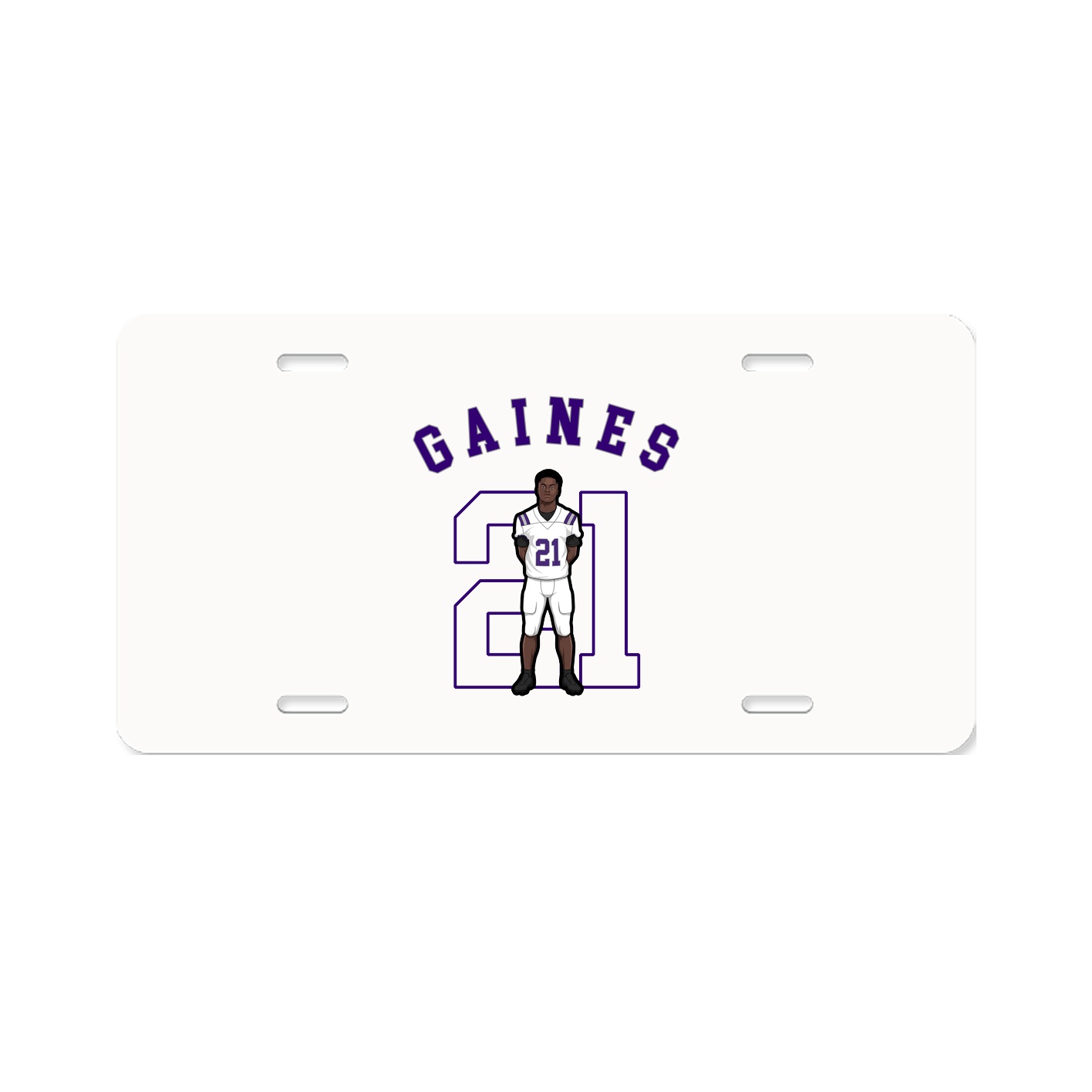 License Plate — Shirsey Arch in Classic