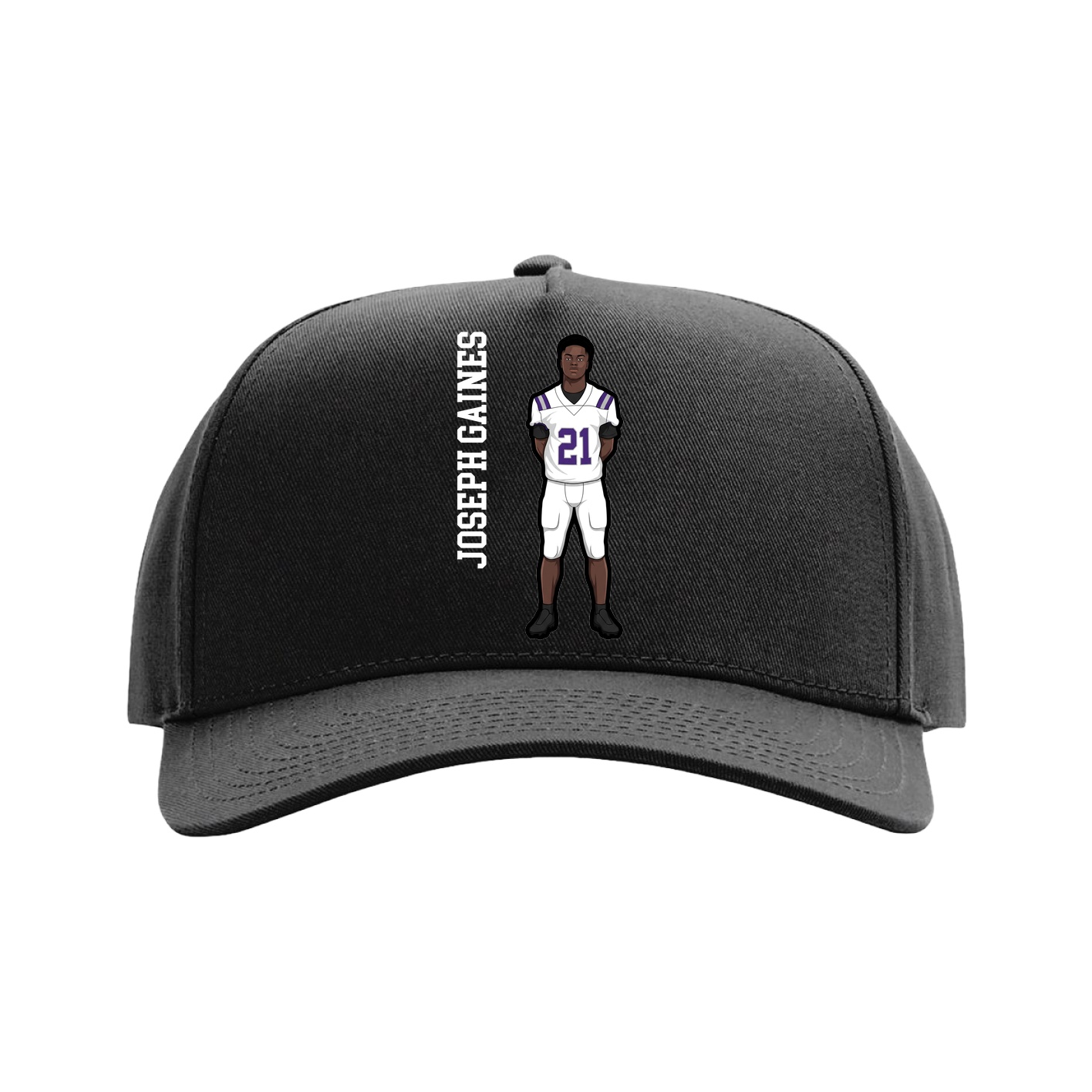 Full Fabric Five-Panel Champ Cap