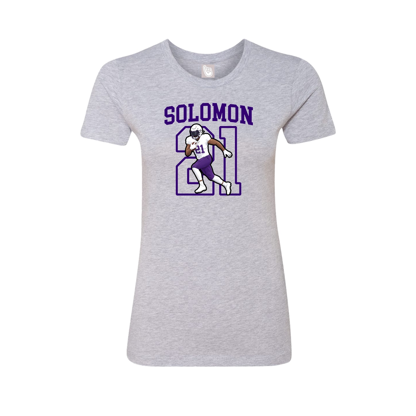 Fitted Women's Tee — Shirsey in Grey