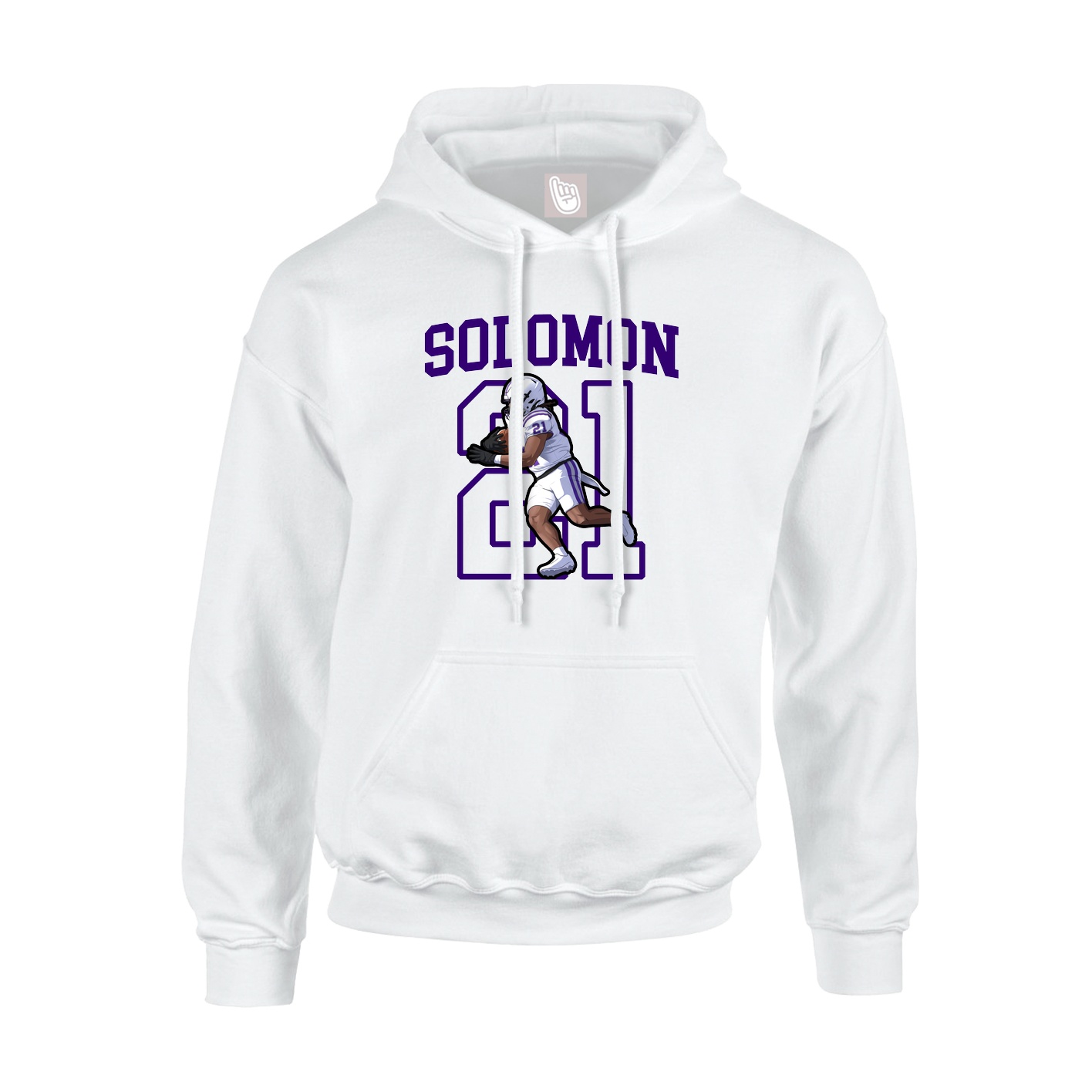 Hoodie — Shirsey in White