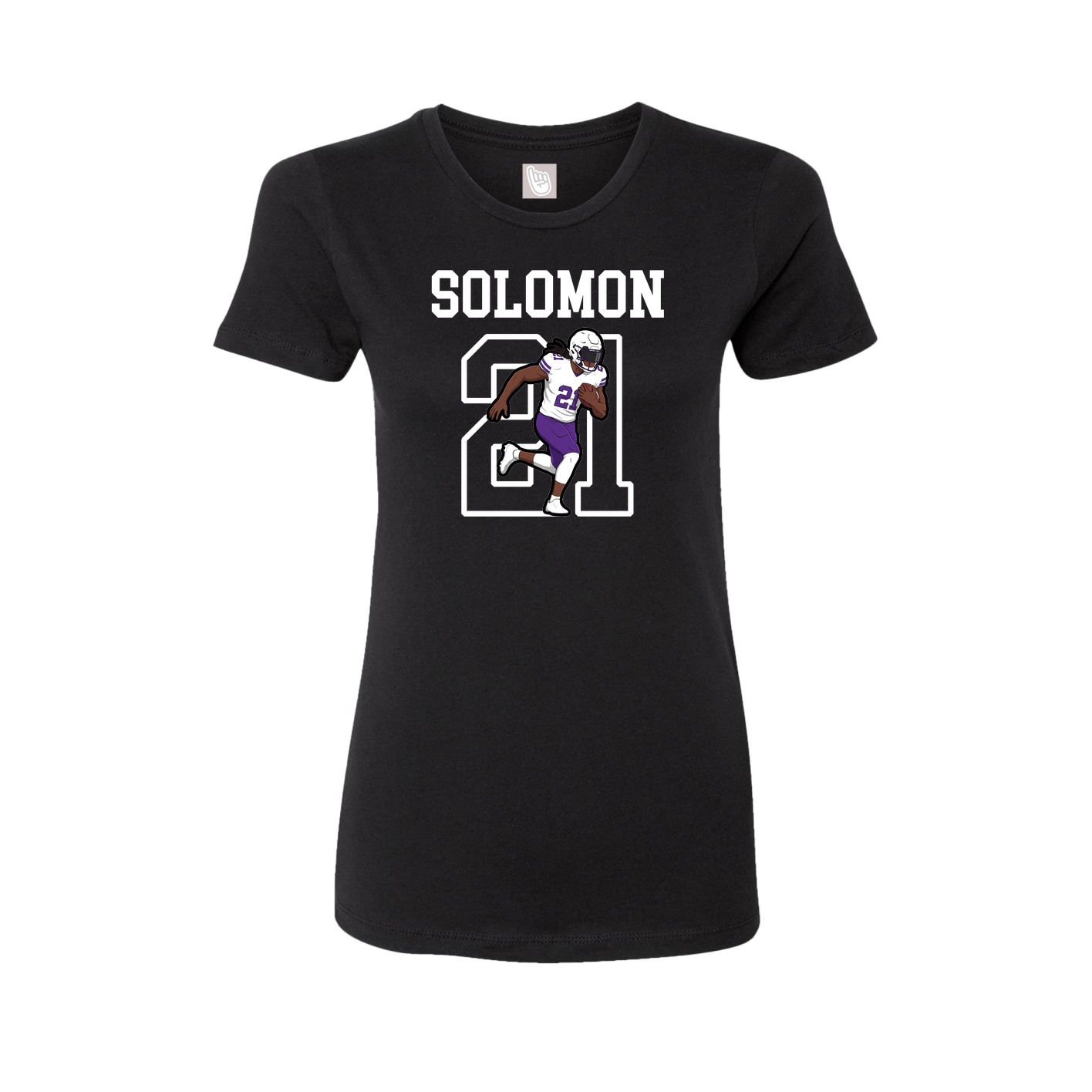 Fitted Women's Tee — Shirsey in Black