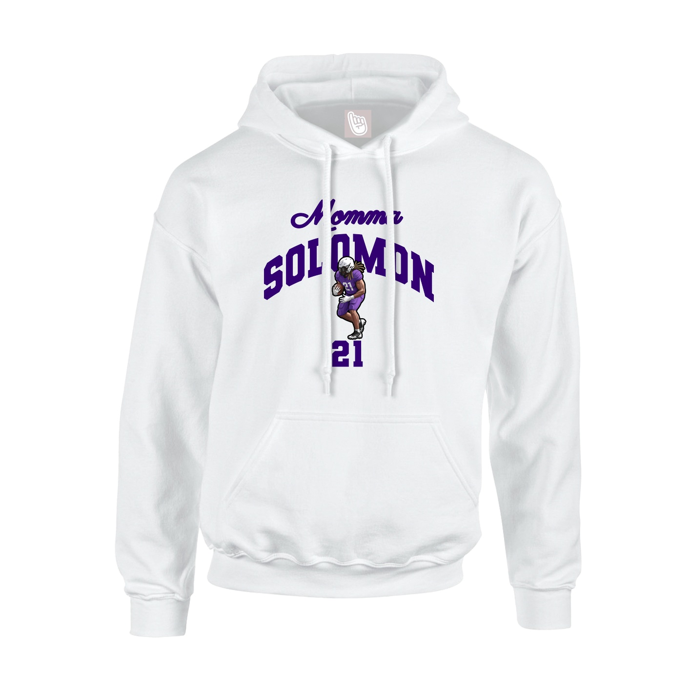 Hoodie — Mothers Day Arch in White