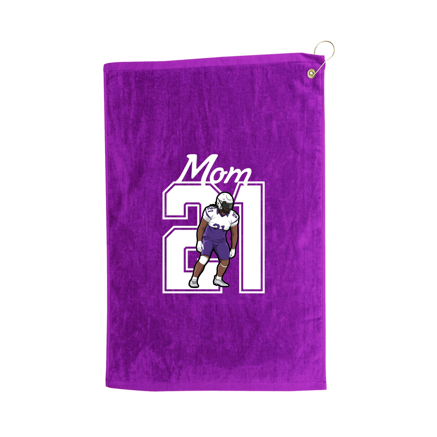 Golf Towel — Mothers Day Shirsey in Purple