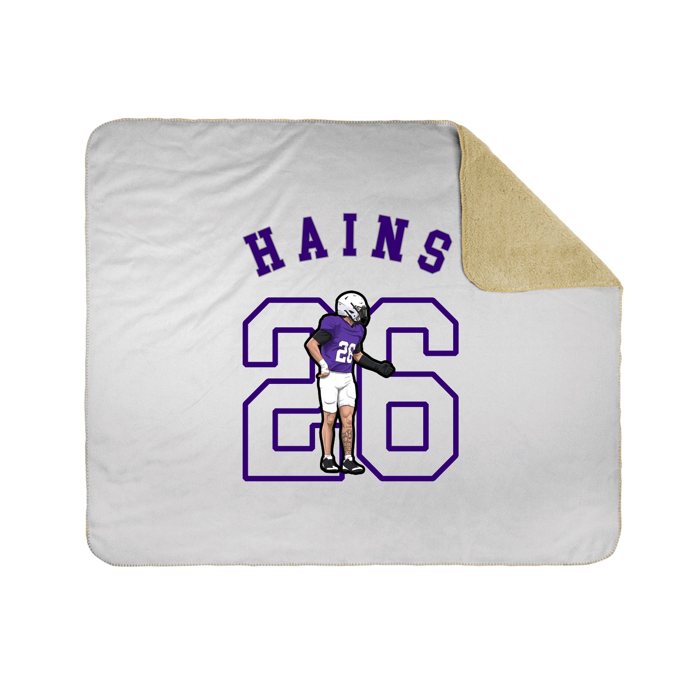 Throw Blanket — Shirsey Arch in White