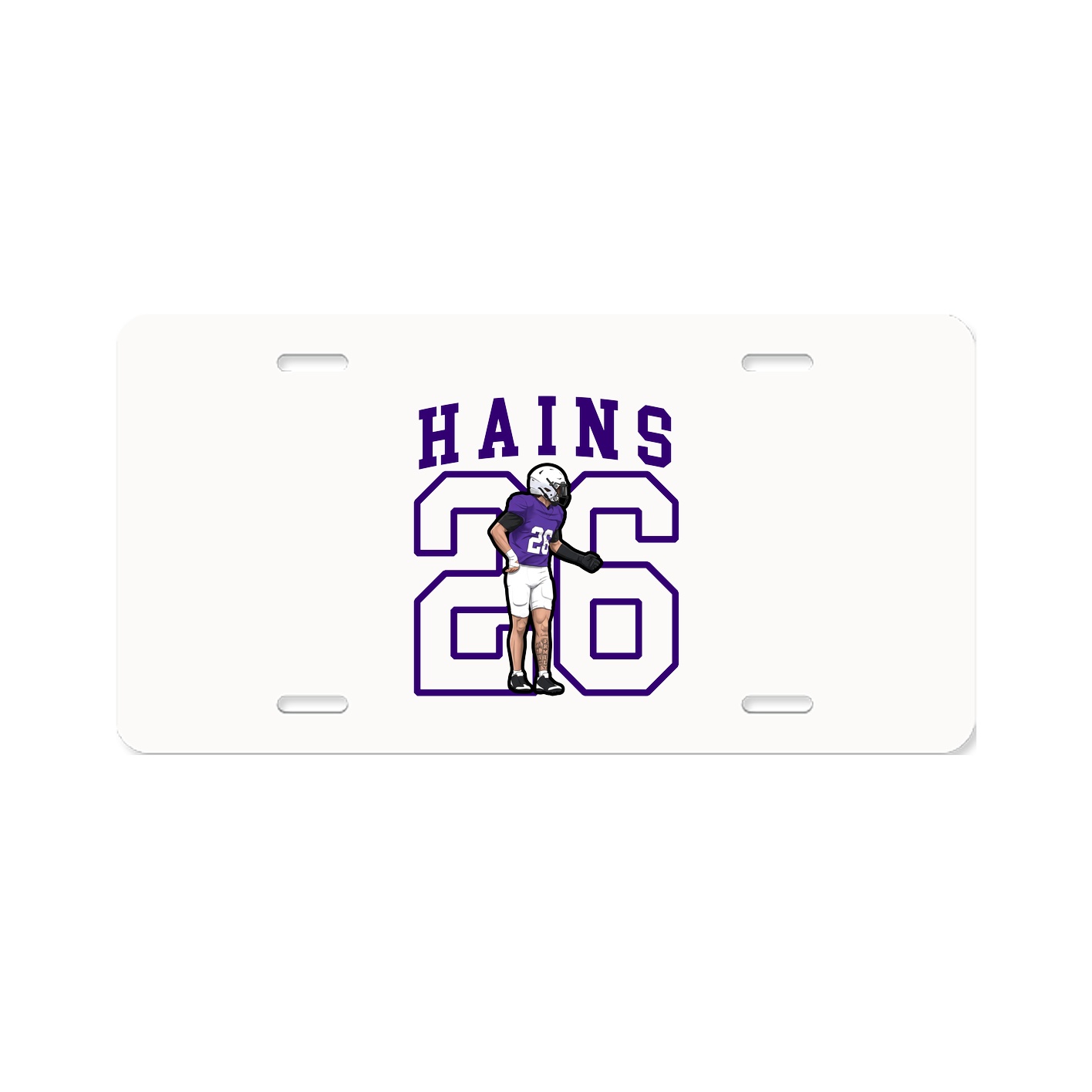 License Plate — Shirsey in Classic