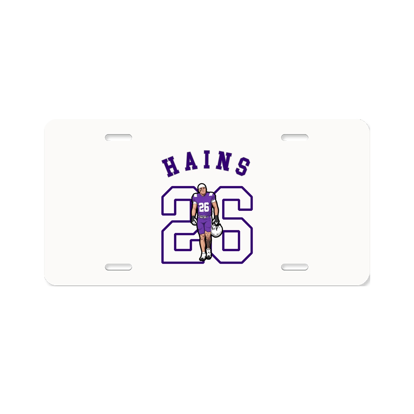 License Plate — Shirsey Arch in Classic