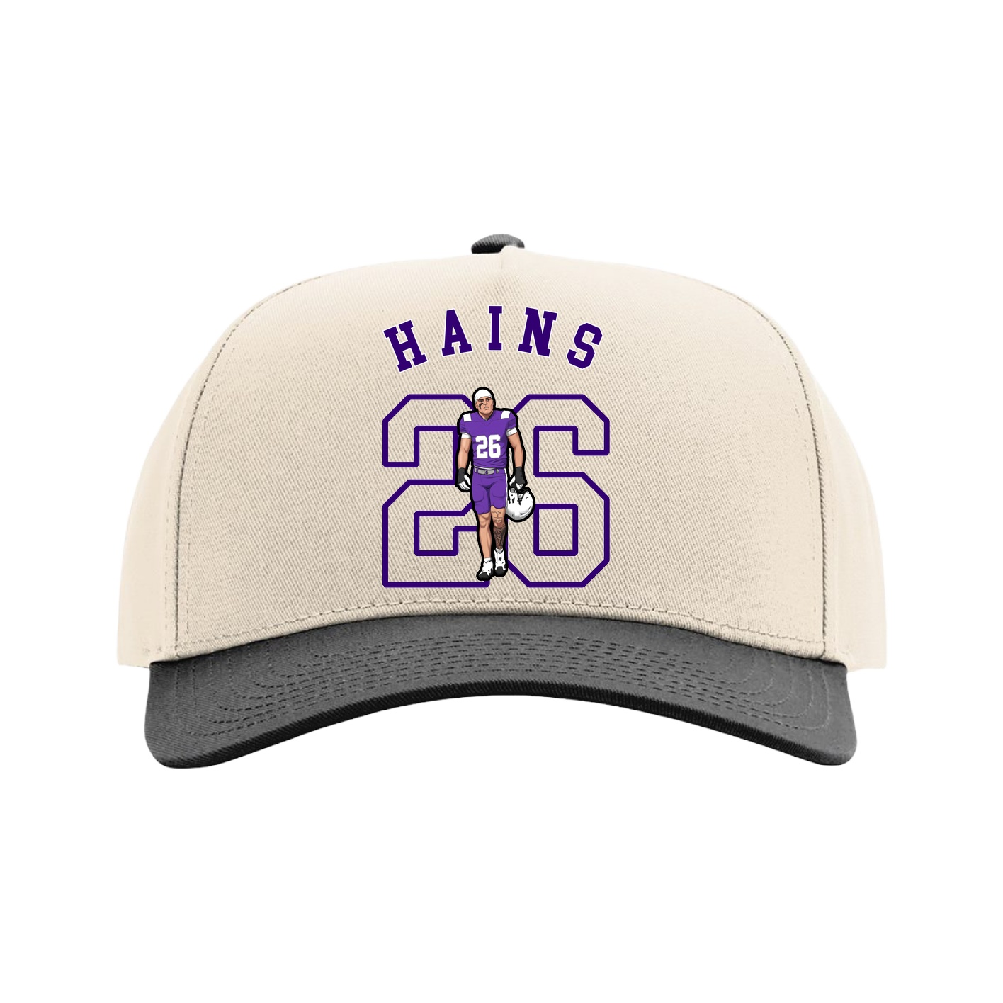 Full Fabric Five-Panel Champ Cap