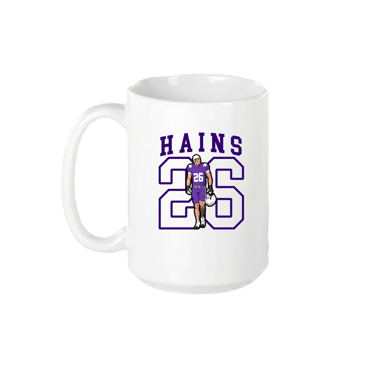 15oz Coffee Mug — Shirsey in White