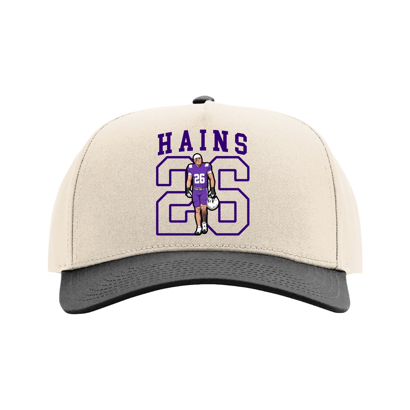 Full Fabric Five-Panel Champ Cap
