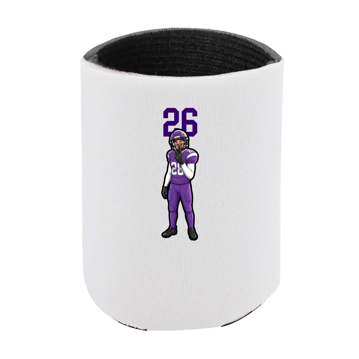 Can Holder — Number Top in White