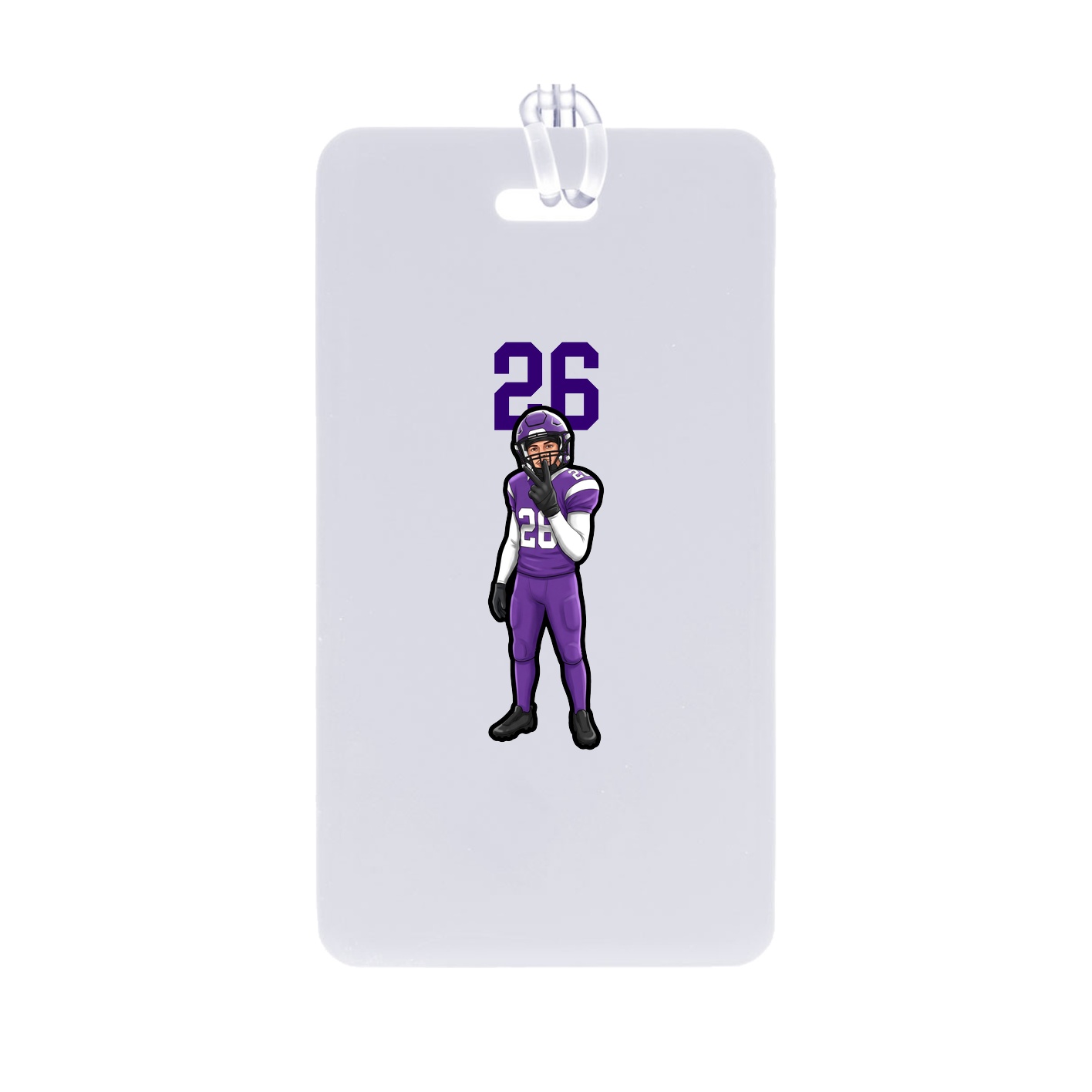 Bag Tag — Number Top in Classic