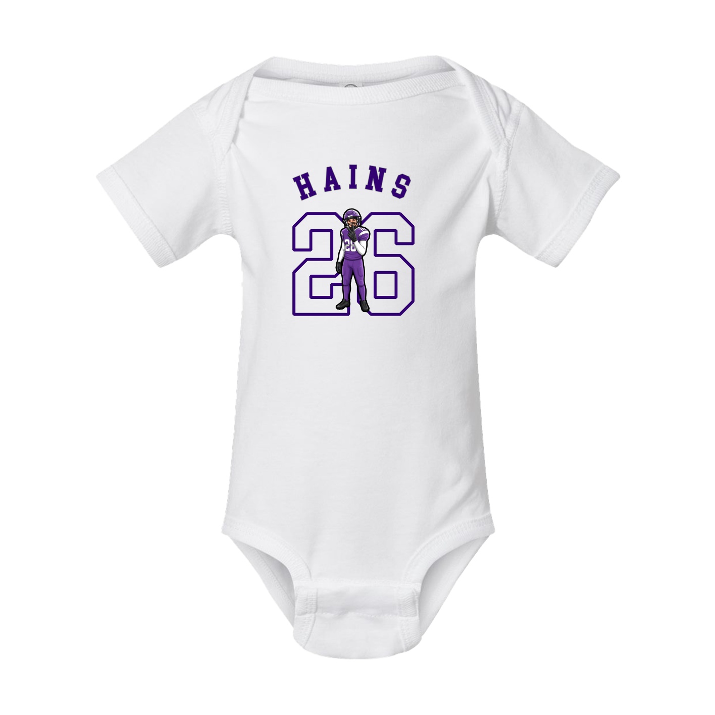 Baby Onesie — Shirsey Arch in White