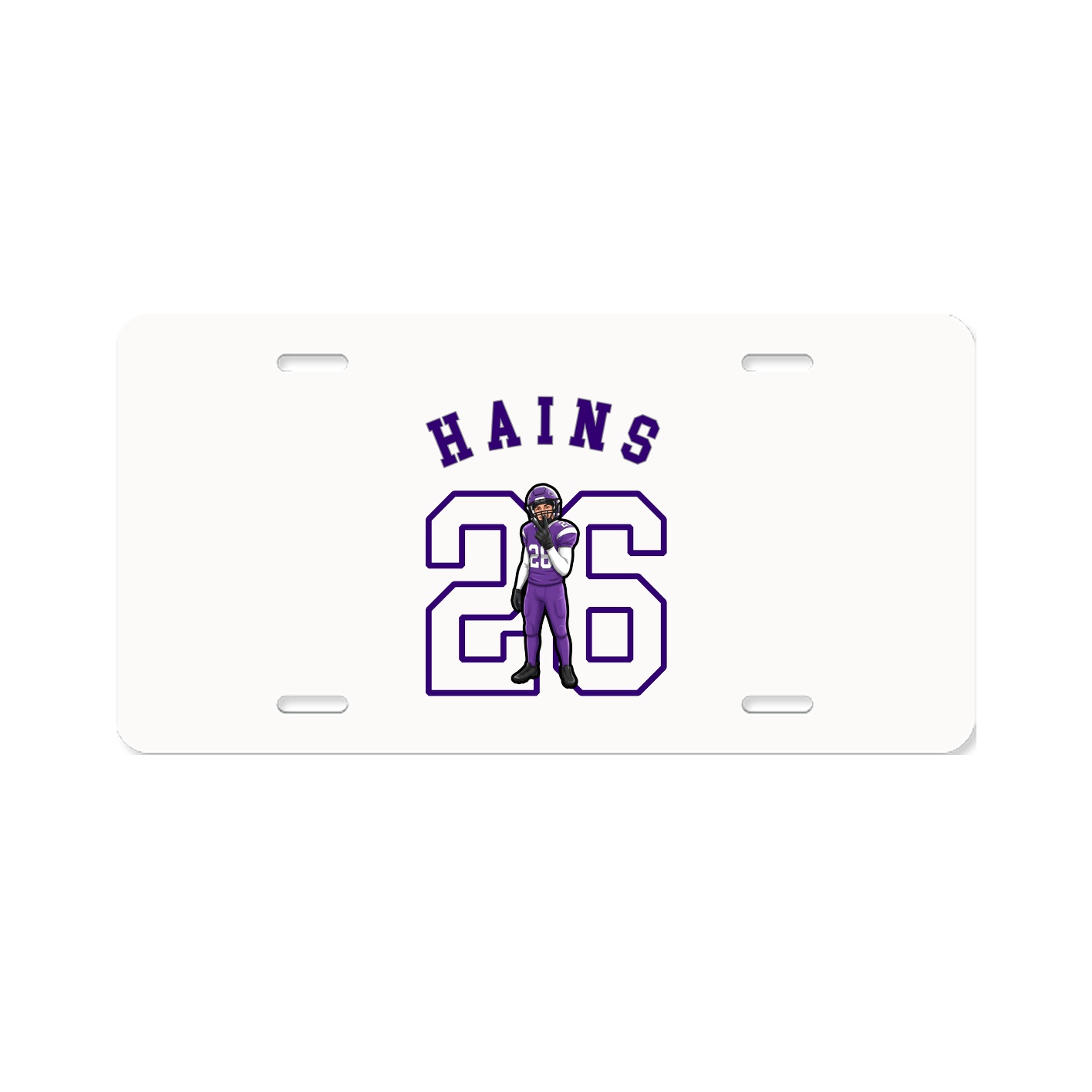 License Plate — Shirsey Arch in Classic