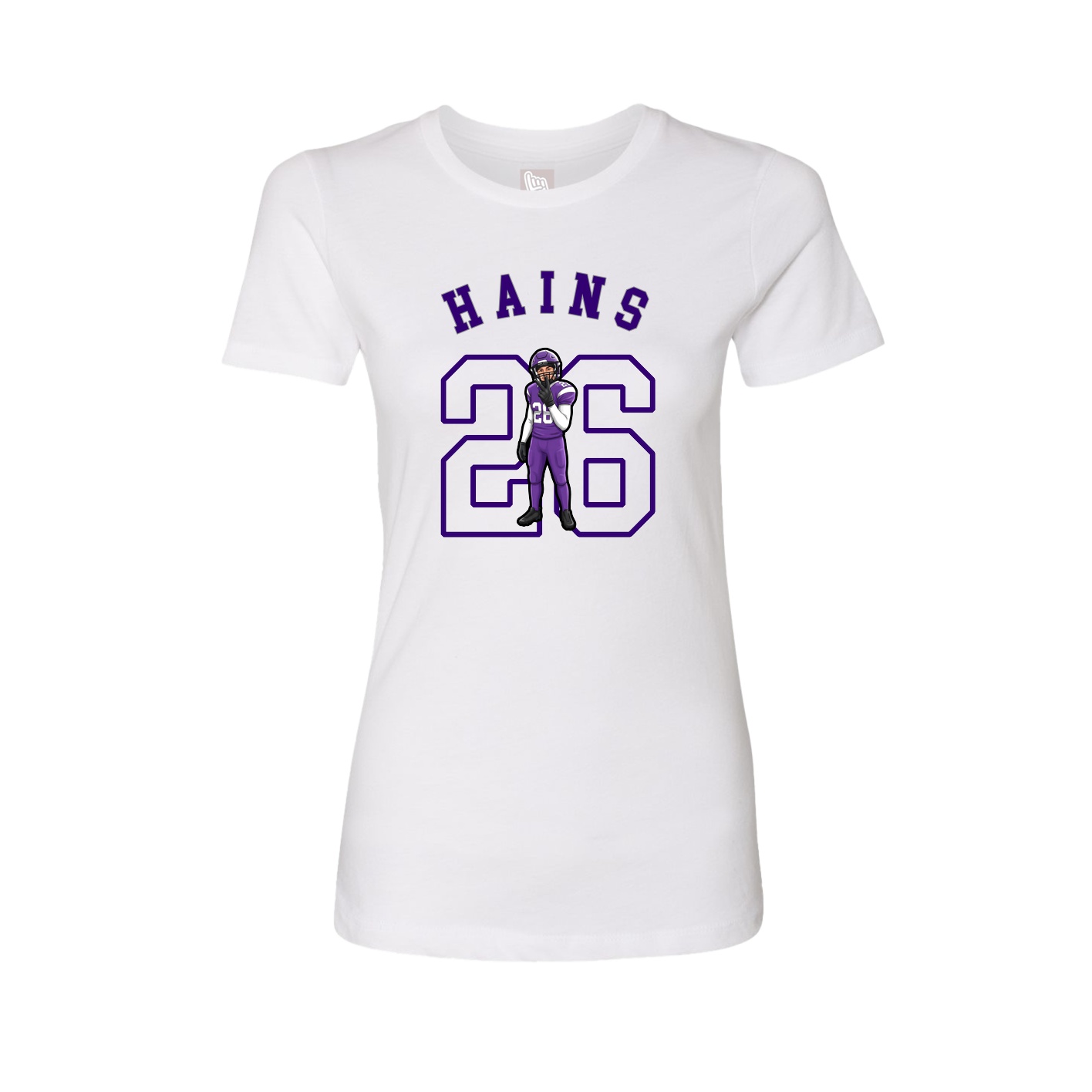 Womens Tee — Shirsey Arch in White