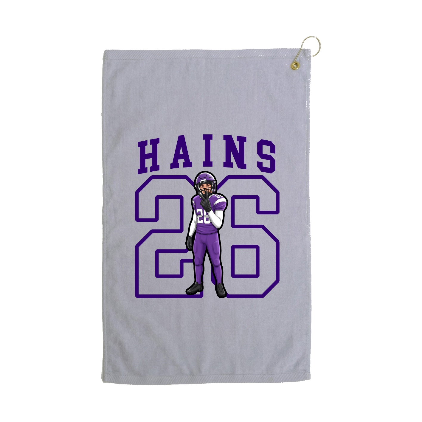 Golf Towel — Shirsey in Grey