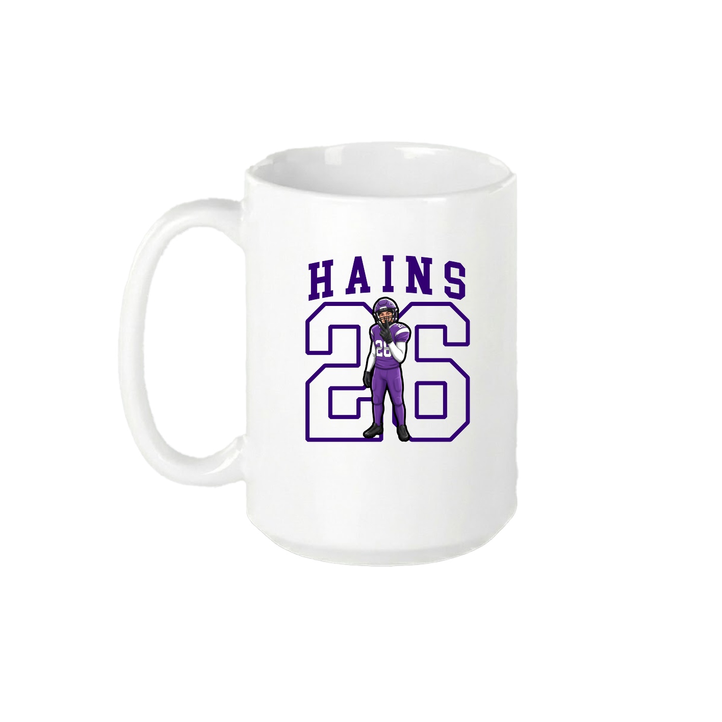 15oz Coffee Mug — Shirsey in White