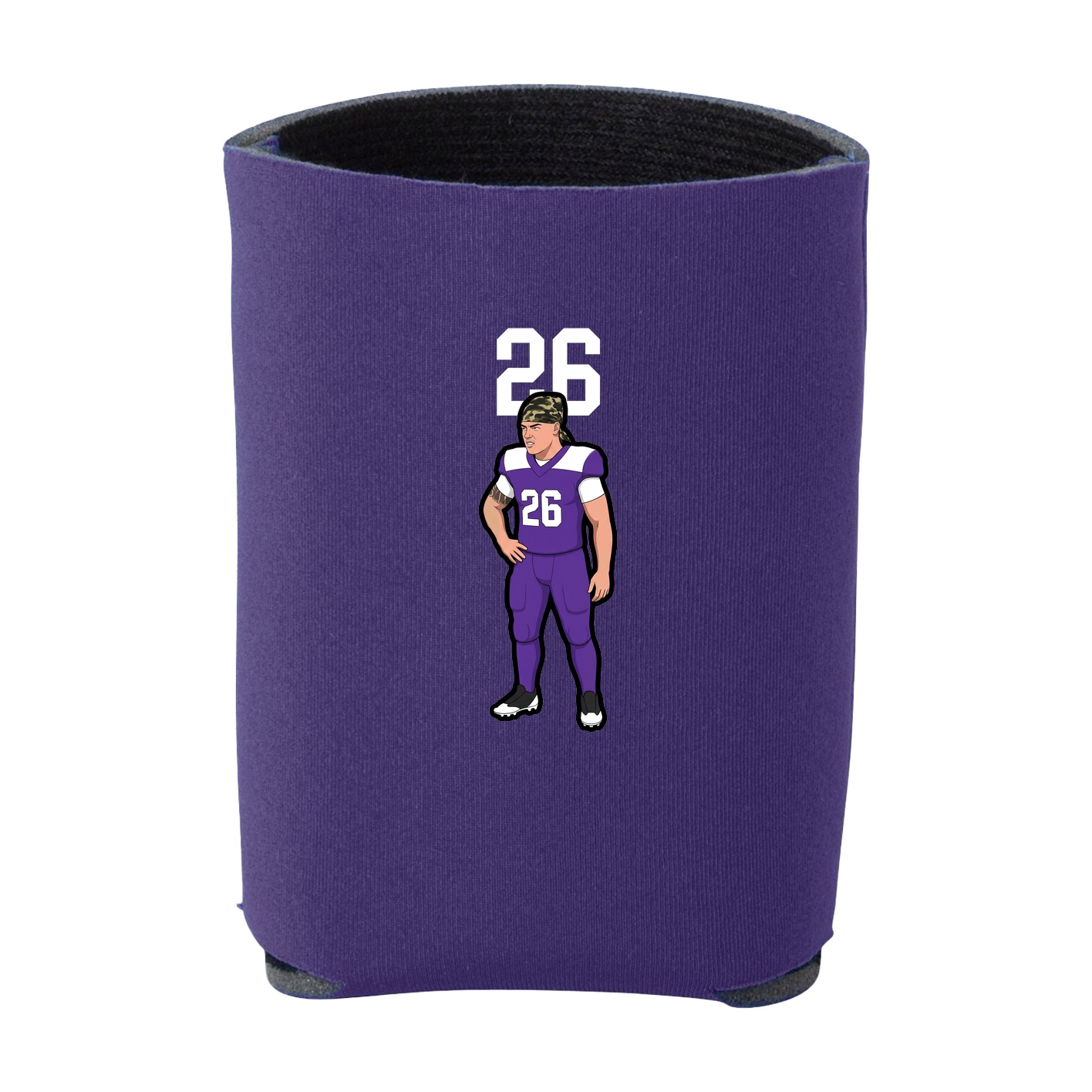 Can Holder — Number Top in Purple