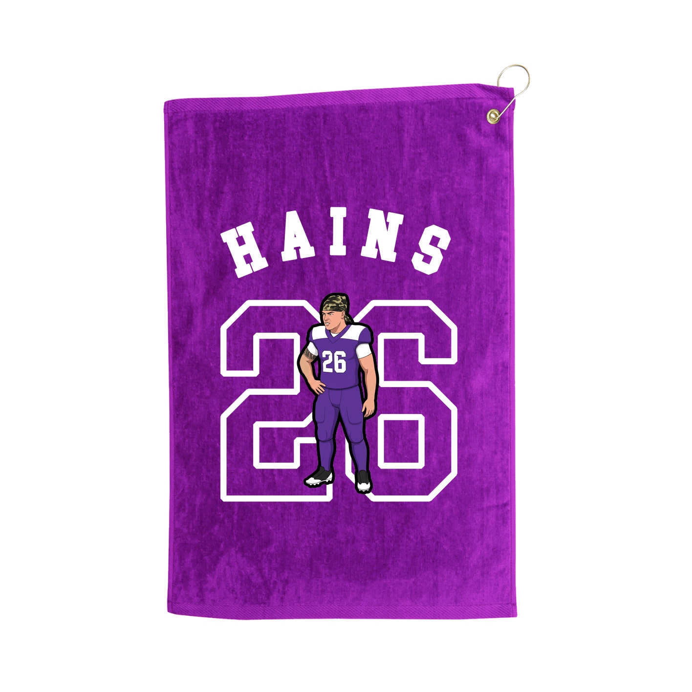 Golf Towel — Shirsey Arch in Purple