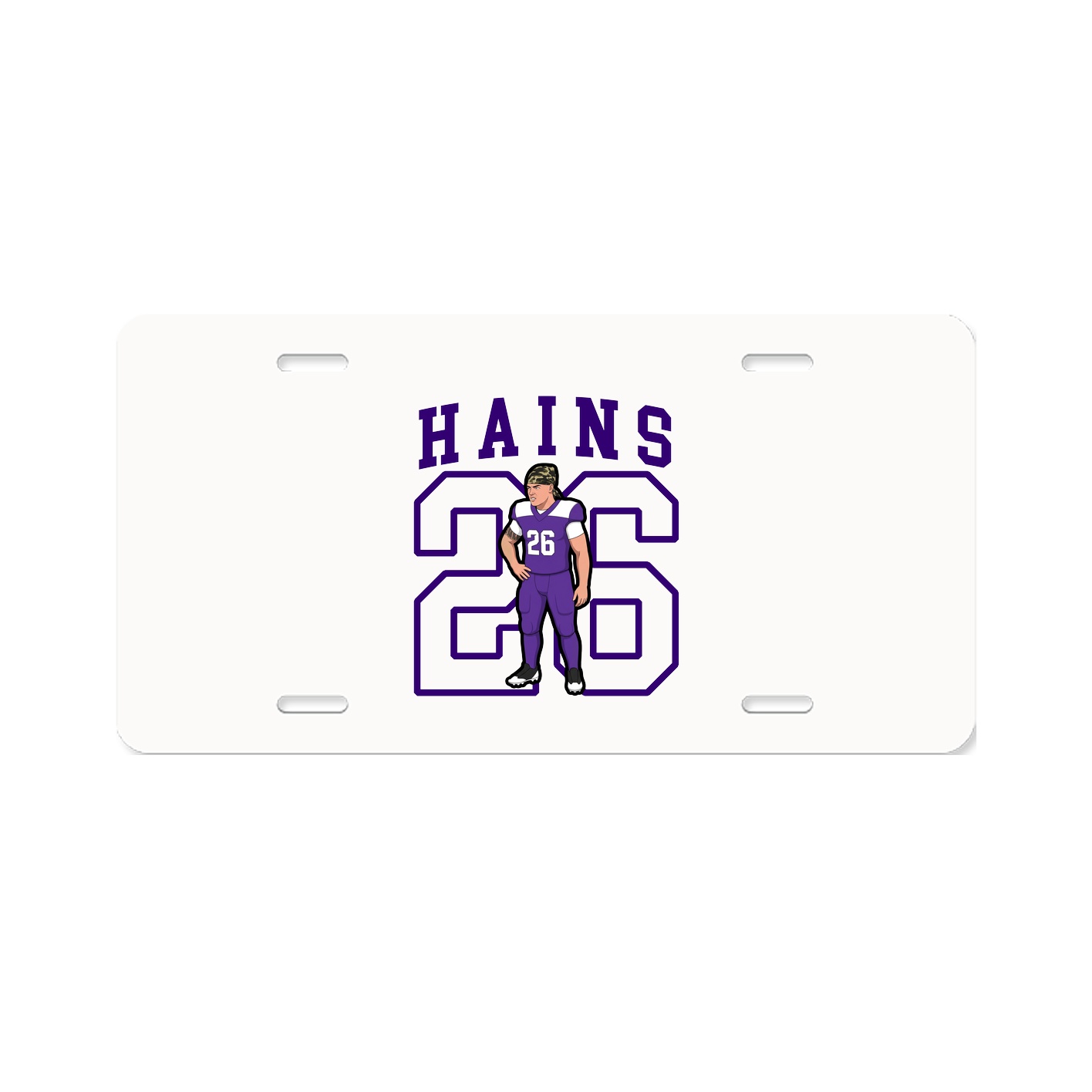 License Plate — Shirsey in Classic