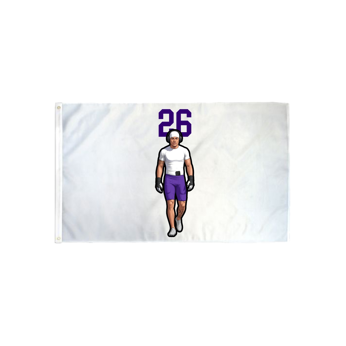 3x5 Flag — Number Top in Classic