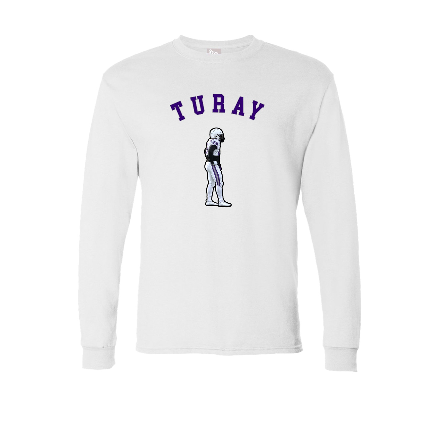 Long Sleeve Tee — Shirsey Arch in White