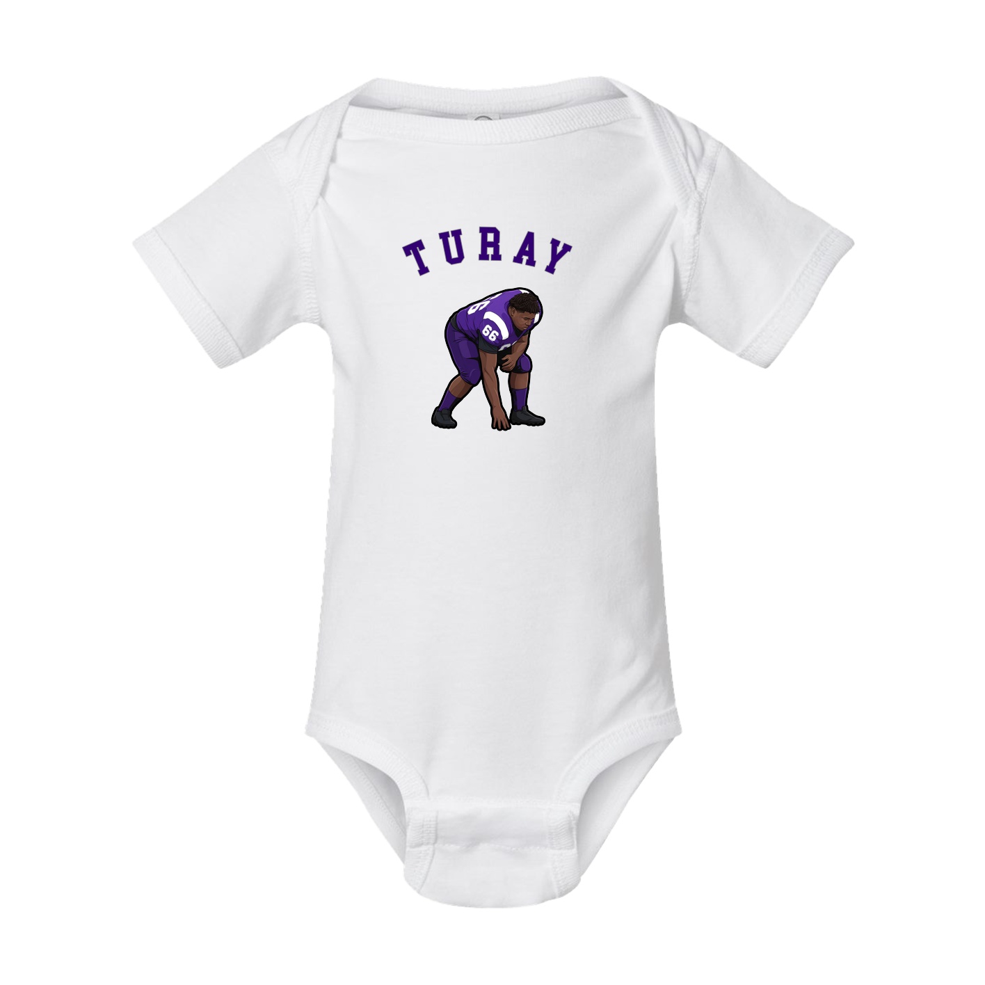 Baby Onesie — Shirsey Arch in White