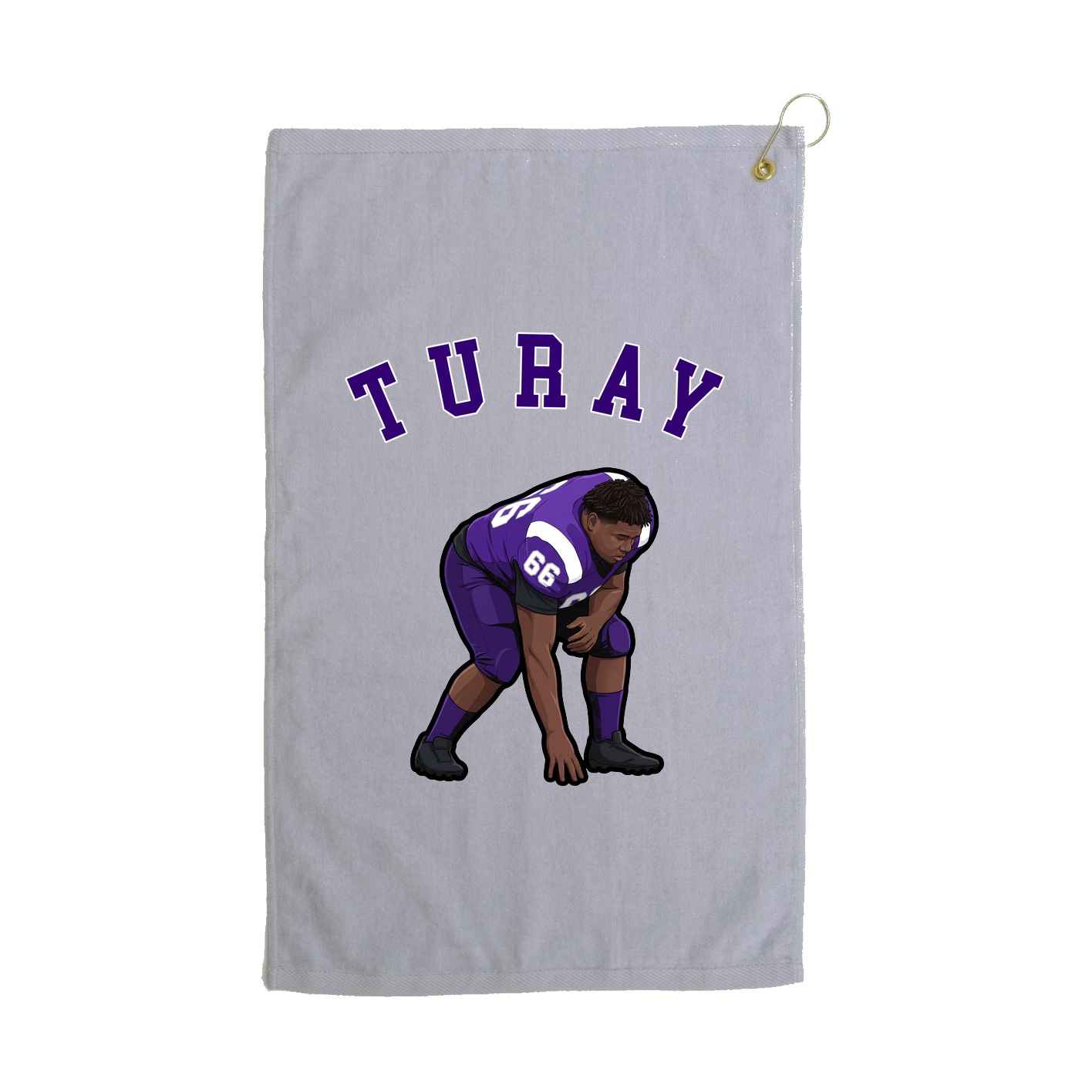 Golf Towel — Shirsey Arch in Grey