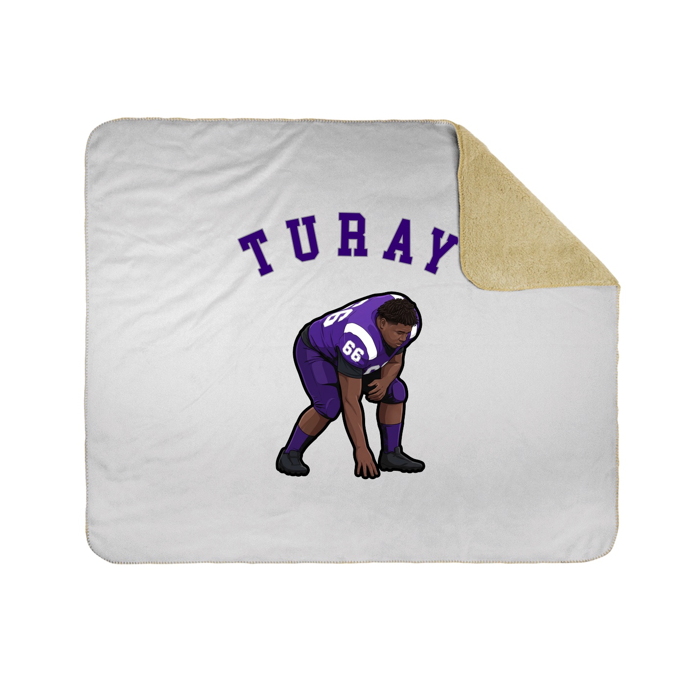 Throw Blanket — Shirsey Arch in White