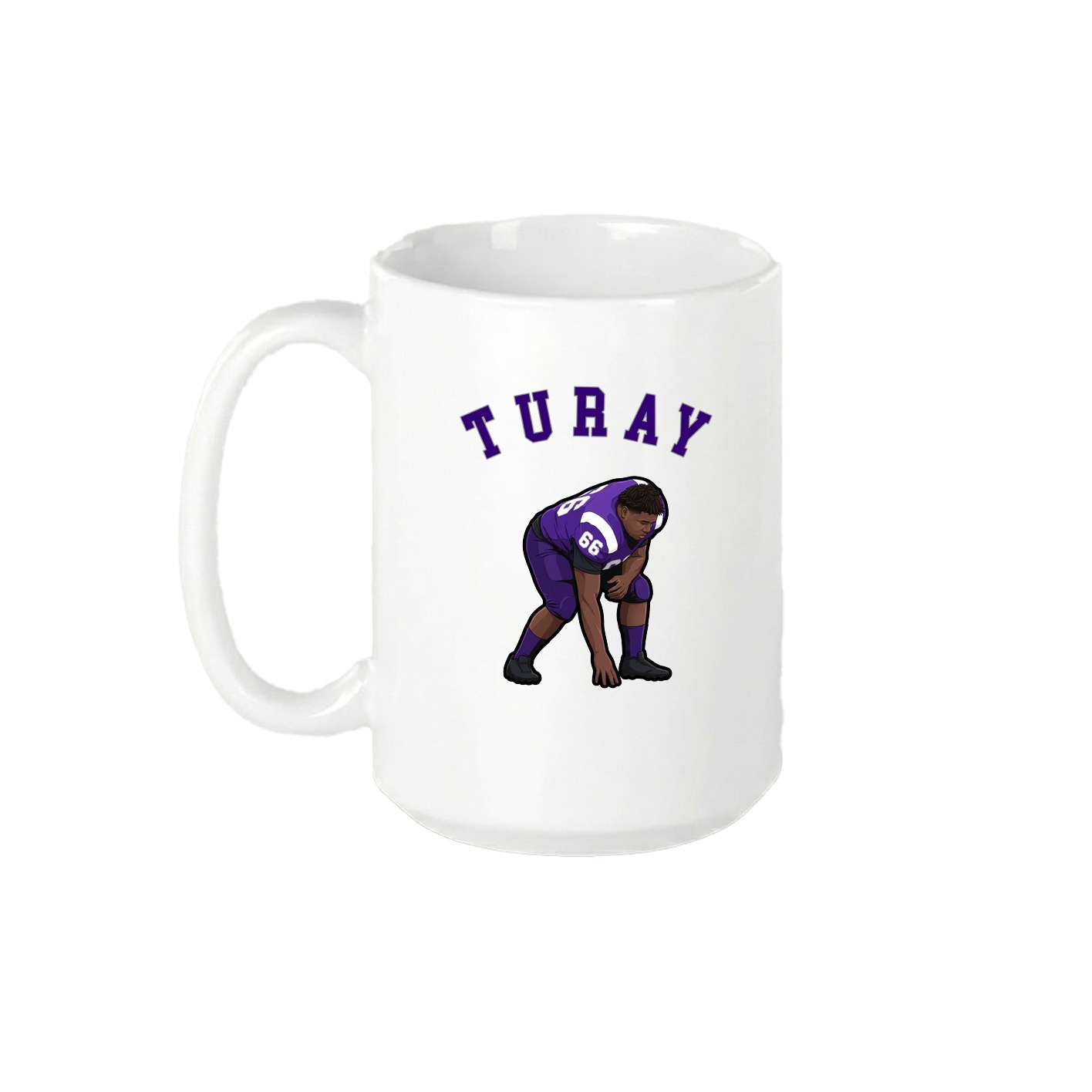 15oz Coffee Mug — Shirsey Arch in White